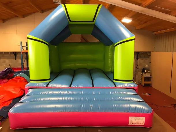 Green And Blue Velcro Castle