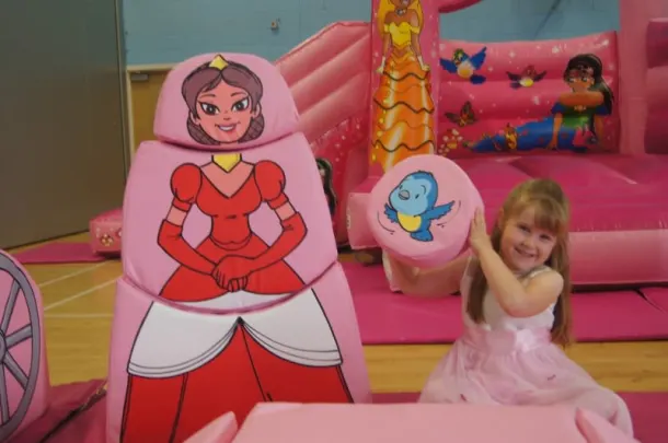 Pink Princess Soft Play Deluxe Package