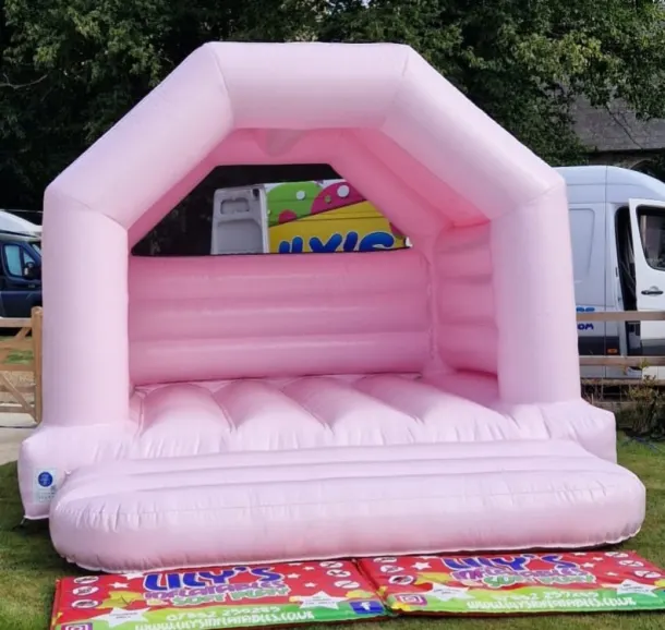 Pastel Pink Bouncy Castle