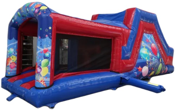 Blue Red Party Obstacle Course