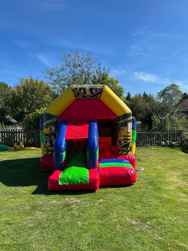 Construction Front Slide Disco Castle