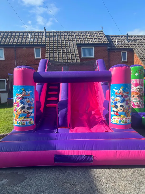 Mickey Mouse Pink And Purple 5ft 6 Platform Slide