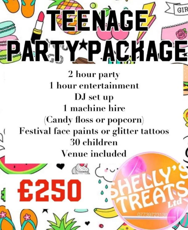 Teenage Party Package