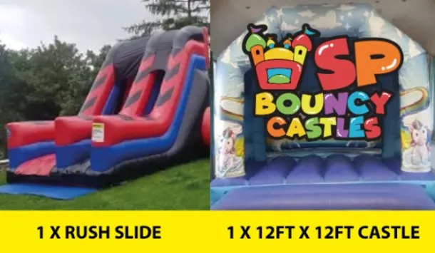 Slide And 12x12 Castle Package 1