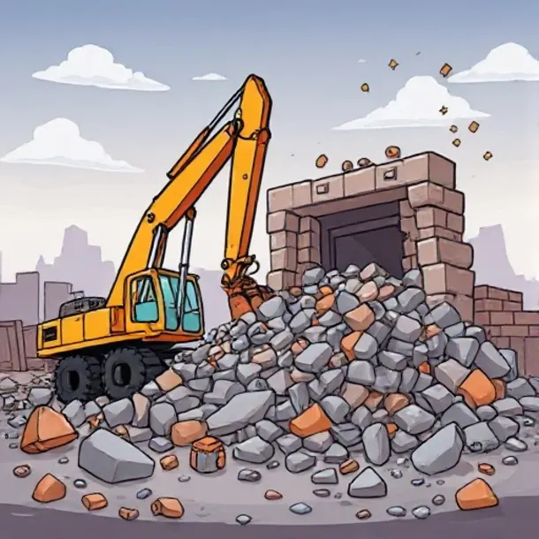 Demolition Site Support Services For Waste Management
