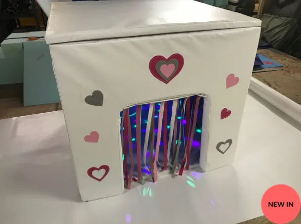 Sensory Cube Hearts With Lights And Music