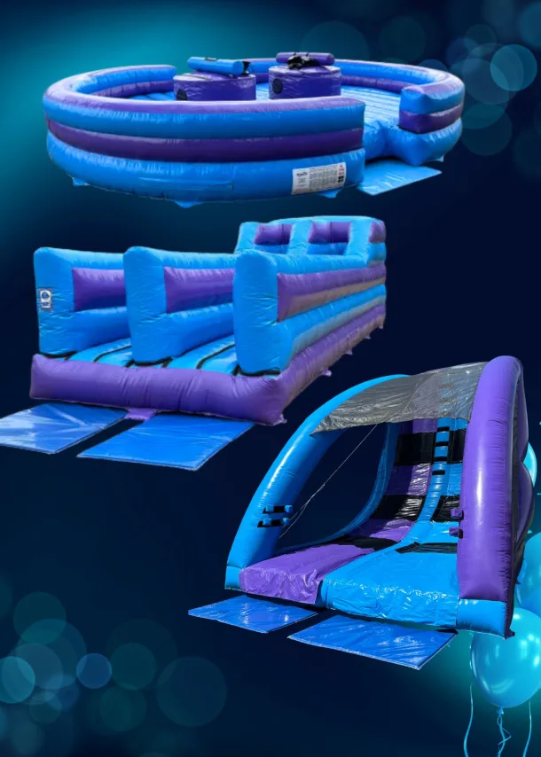 Purple And Blue Gladiator Package