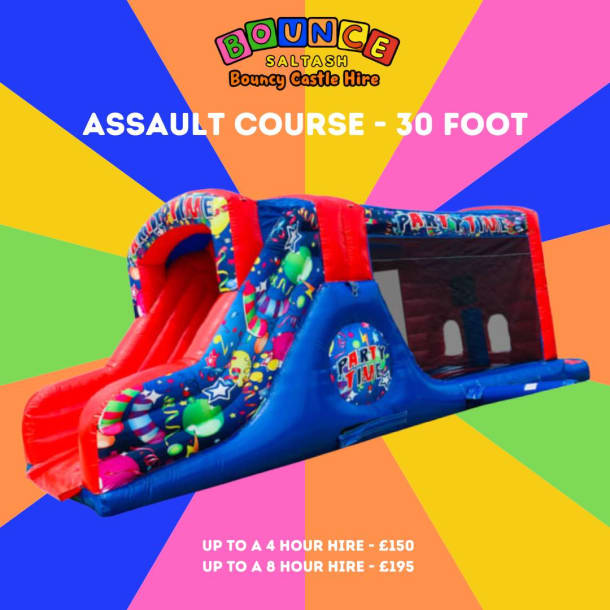 30ft Party Time Assault Course