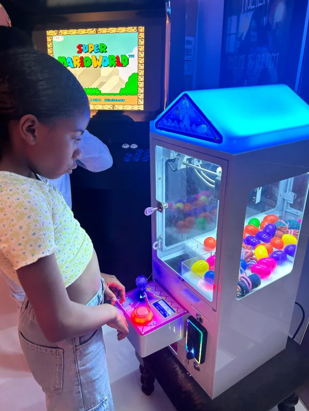 Mini Prize Grabber Machine Filled