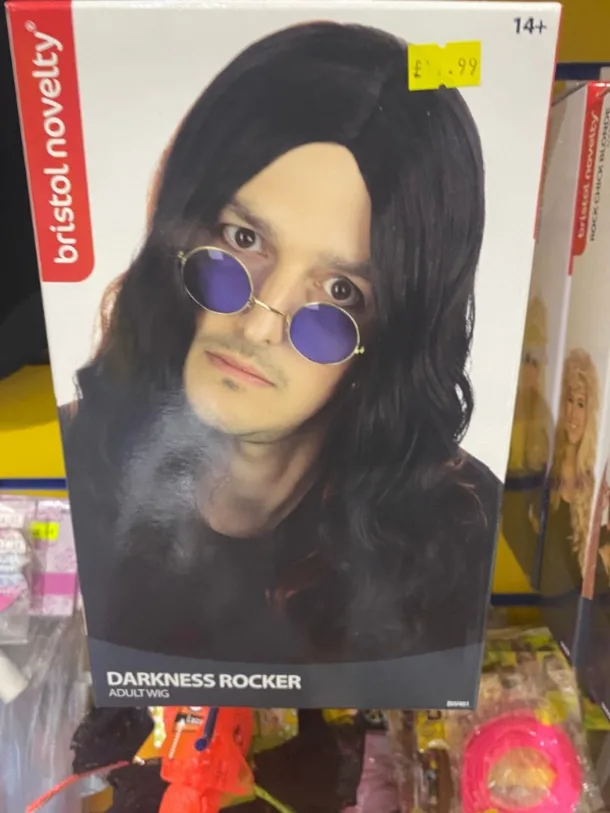 Darkness Rocker Wig