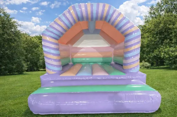 Pastel Twist Bouncy Castle