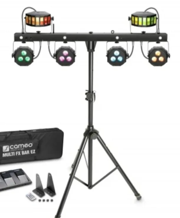 Multi Colour Disco Lights With Stand