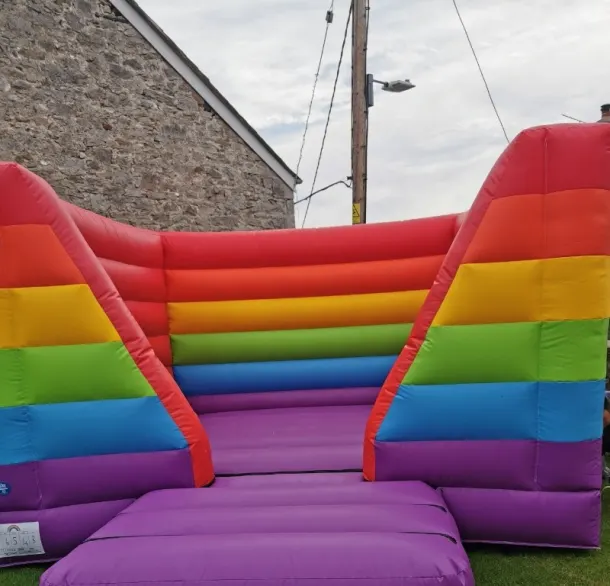 Rainbow Bouncy Castle Hire