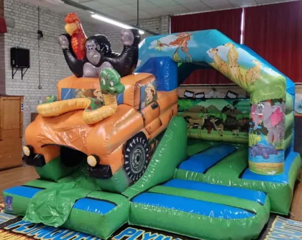 Introducing The Any Slide Bouncy Castle And Child Sumo Suits Package