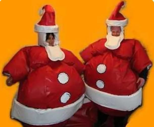 Adult Santa Sumos