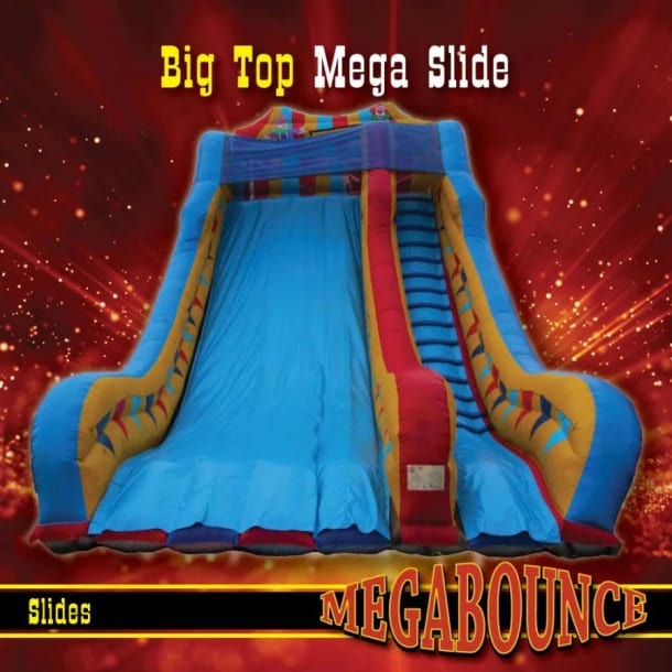 36.1ft X 19ft Big Top Mega Slide