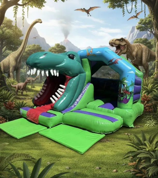 3d Dinosaur Castle
