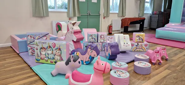 Cute Unicorn Soft Play