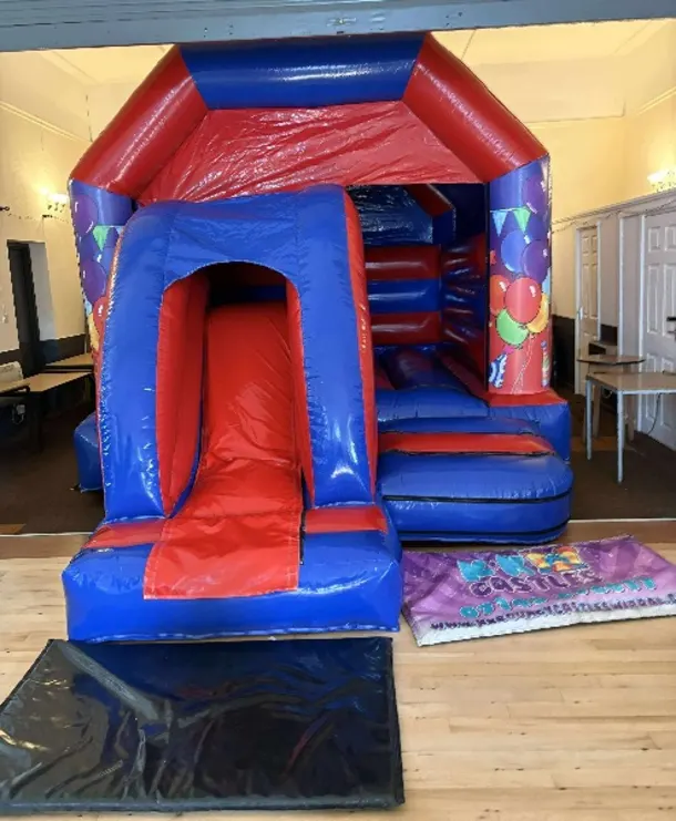 14ft X 18ft Blue Party Time Balloon Combi