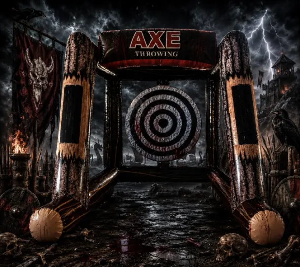 Inflatable Axe Throwing