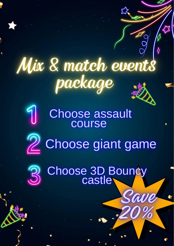 Mix And Match Events Package