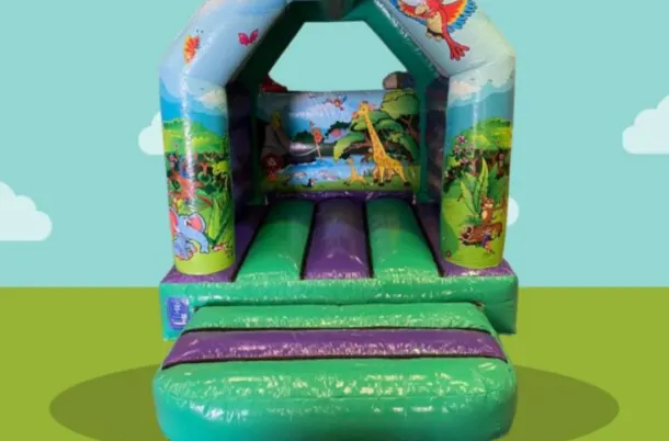 Small Jungle Bouncy Castle