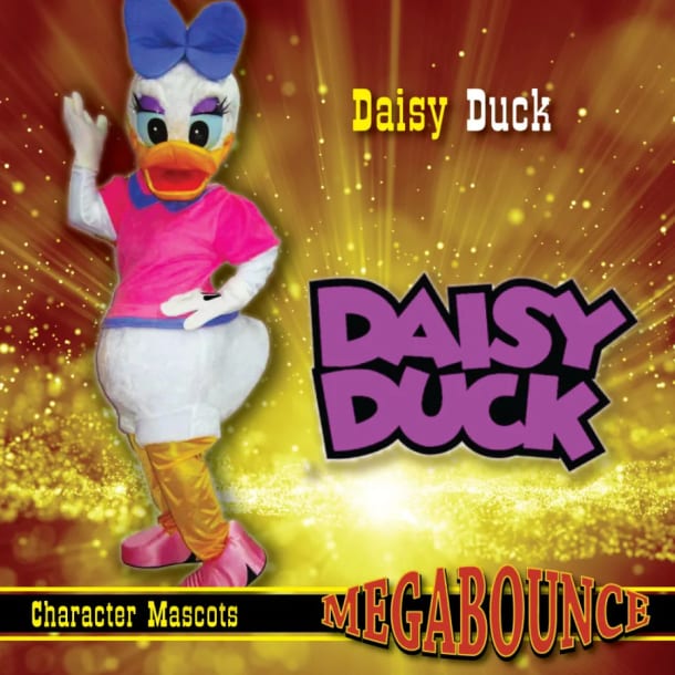 Daisy Duck Mascot Hire