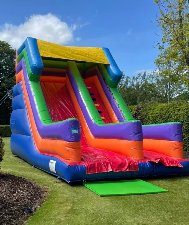 22ft Long 14ft Wide 19ft High Slide
