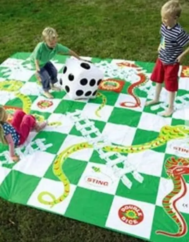 Giant Snakes And Ladders