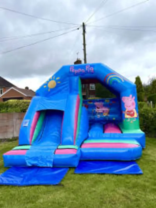 15ft X 12ft Pepper Pig Slide Combi