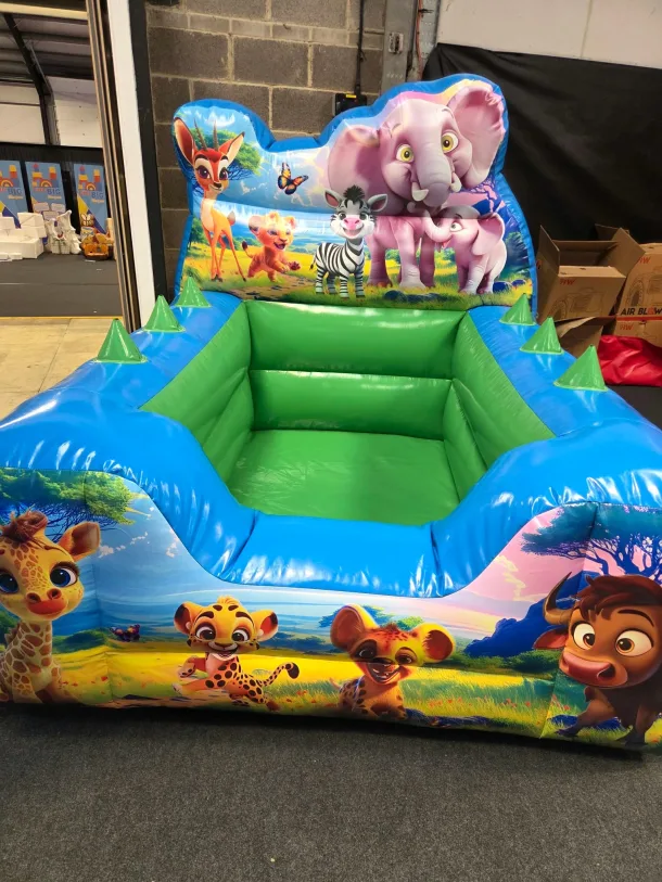 Mini Jungle Theme Air Juggler Ball Pool