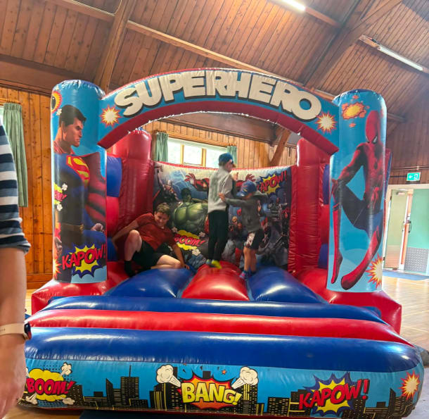 Superhero Bouncy Castle