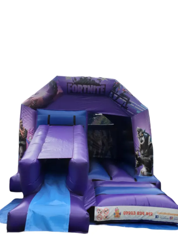 Fortnite Slide Bouncy Castle 12x17ft