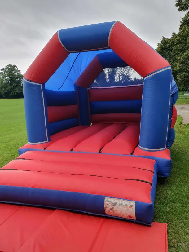 Red And Blue Bouncy Castle