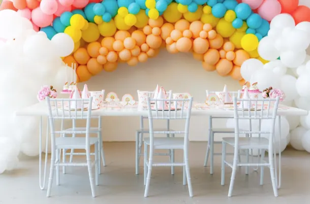 Childrens 6ft Table And Chair Package