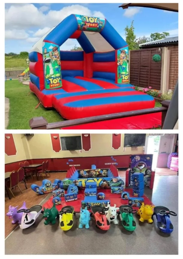 Toy Story Castle And Soft Play Package