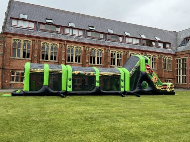 75ft Toxic Themed Obstacle Course