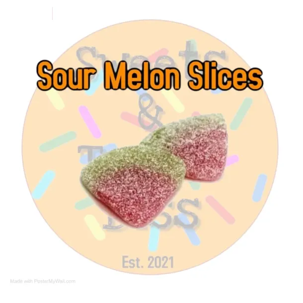 100g Sour Melon Slices