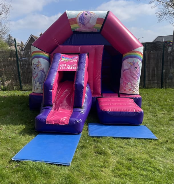 Bounce-slide Castle Unicorn