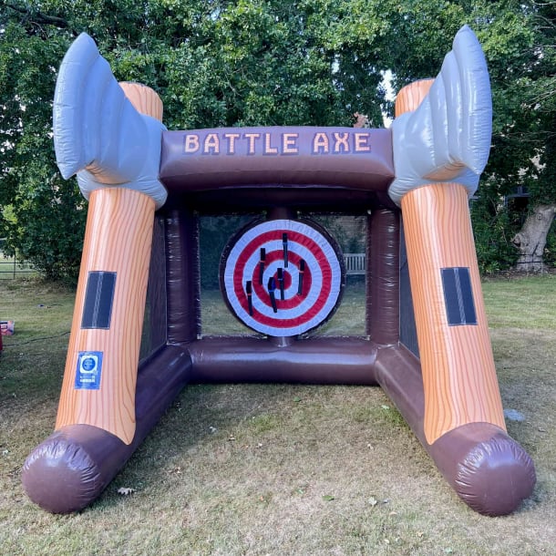 Inflatable Axe Throwing Game Hire