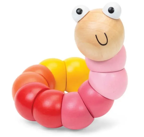 Wiggly Wooden Worm