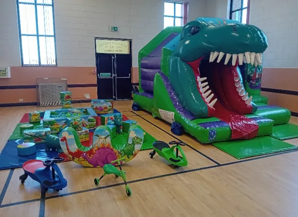 Dinosaur Party Package With Ride Ons