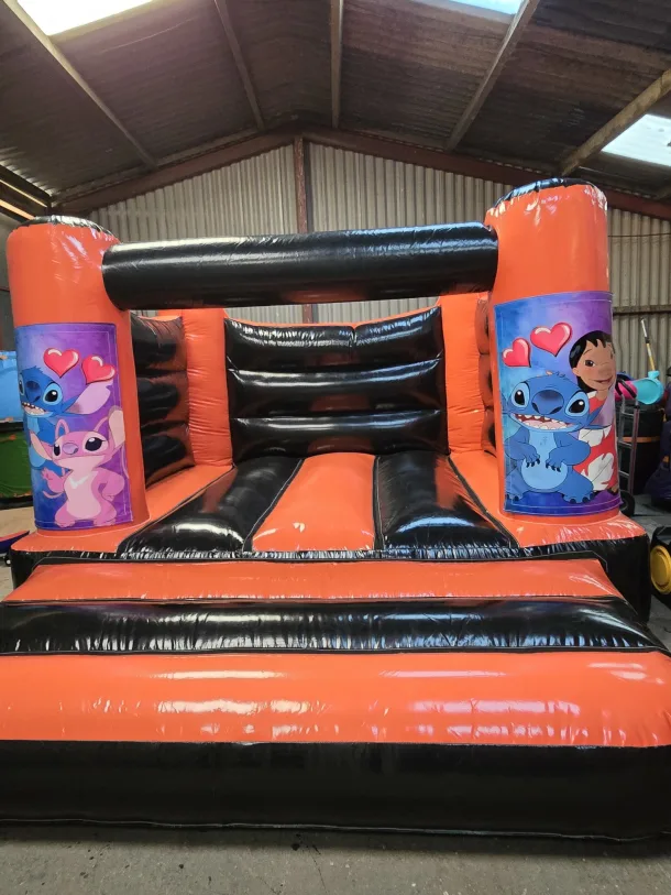 Orange And Black Lilo And Stitch