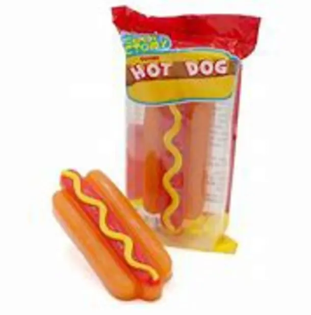 Crazy Candy Factory Gummy Hot Dog 100g