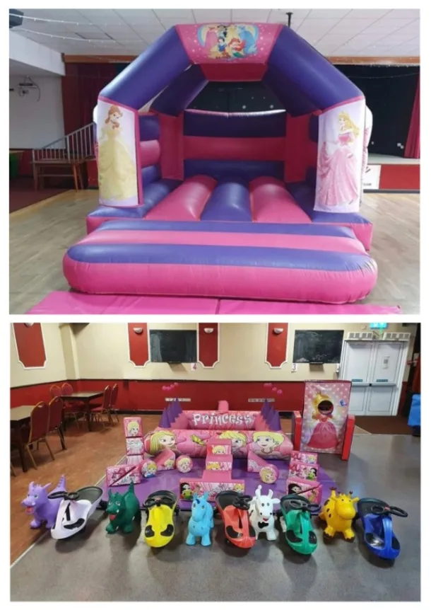 Princess Castle And Soft Play Package