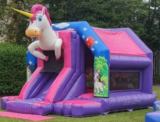 Unicorn Castle With Front Slide