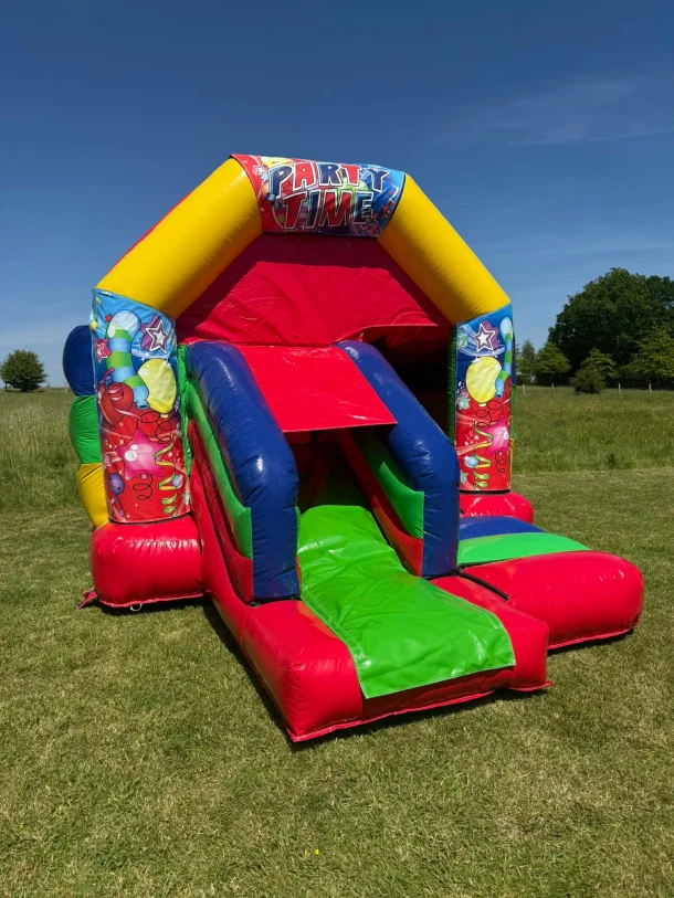 Party Time Multicoloured Bounce And Slide