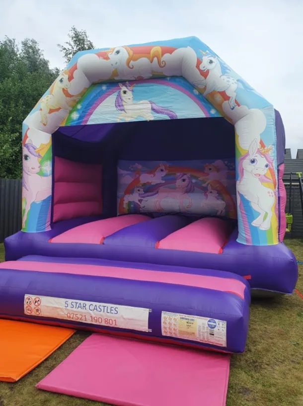 Unicorn Bouncy Castle