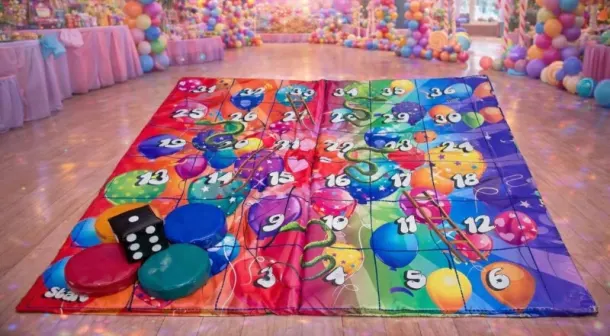 Giant Snakes And Ladders