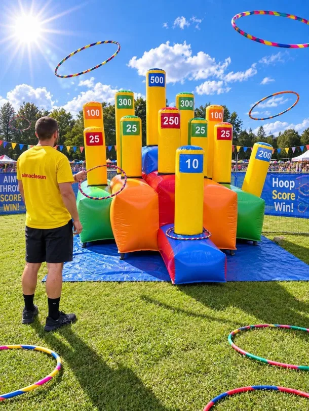 Hula Hoop Toss